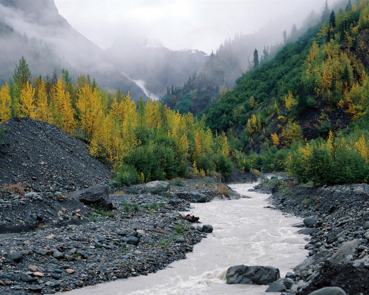 Fond d'écran paysage de l'Alaska (1) #19 - 1280x1024