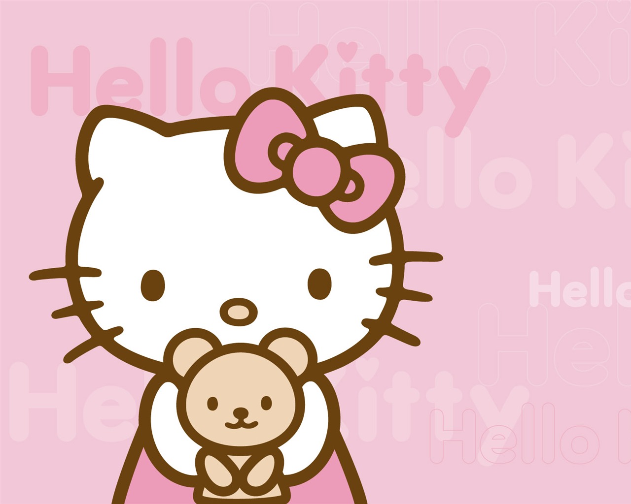 Fond d'écran HelloKitty (1) #3 - 1280x1024