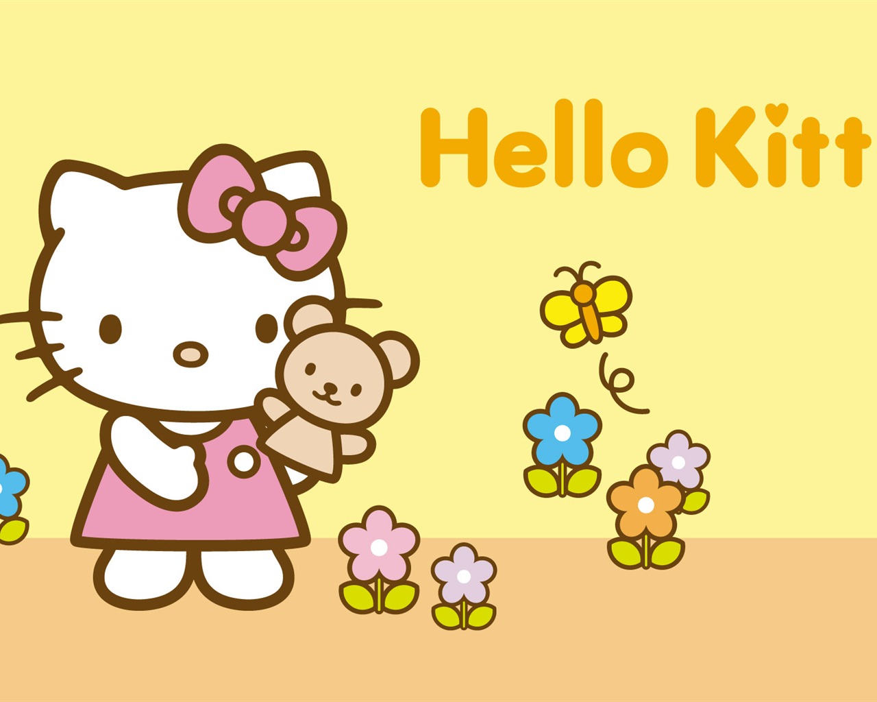 Fond d'écran HelloKitty (1) #4 - 1280x1024