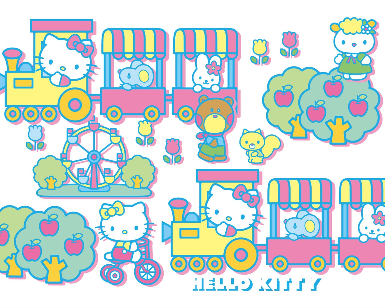 HelloKitty 壁紙(一) #6 - 1280x1024