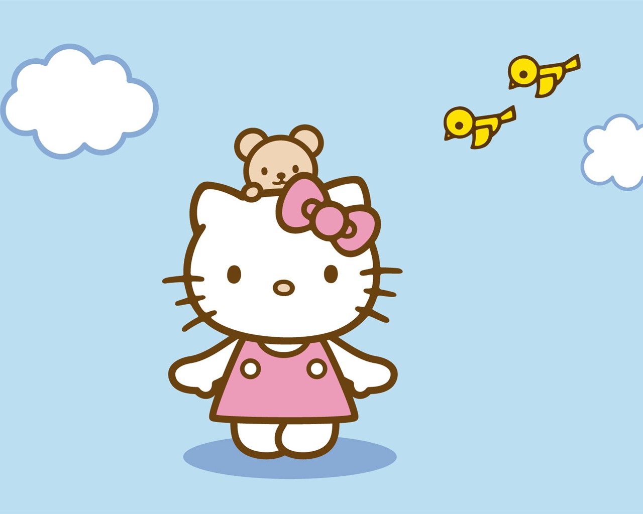 Fond d'écran HelloKitty (1) #11 - 1280x1024