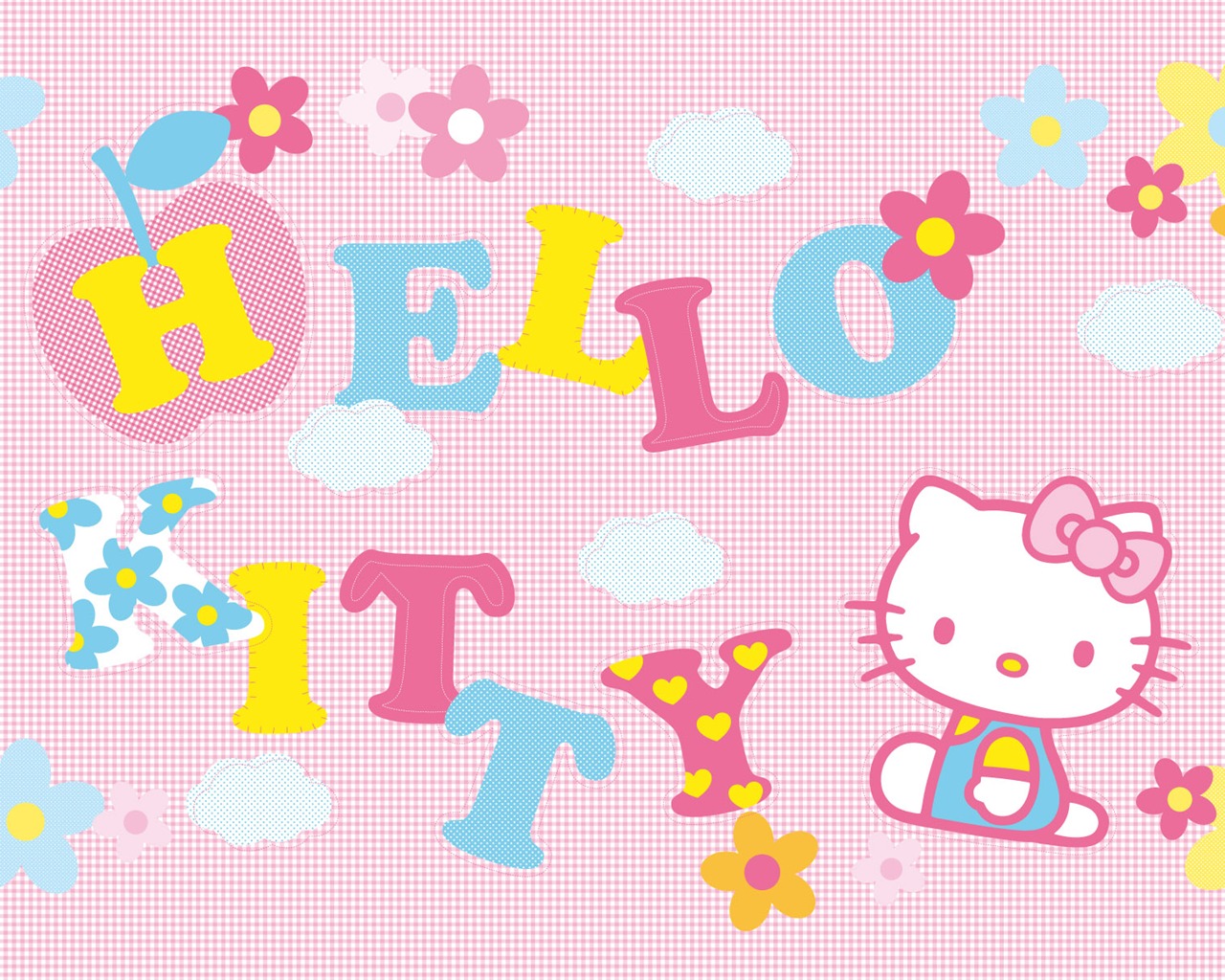 Fond d'écran HelloKitty (1) #19 - 1280x1024