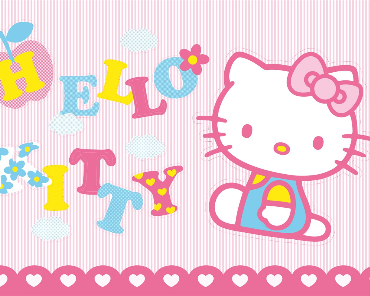 Fond d'écran HelloKitty (1) #20 - 1280x1024