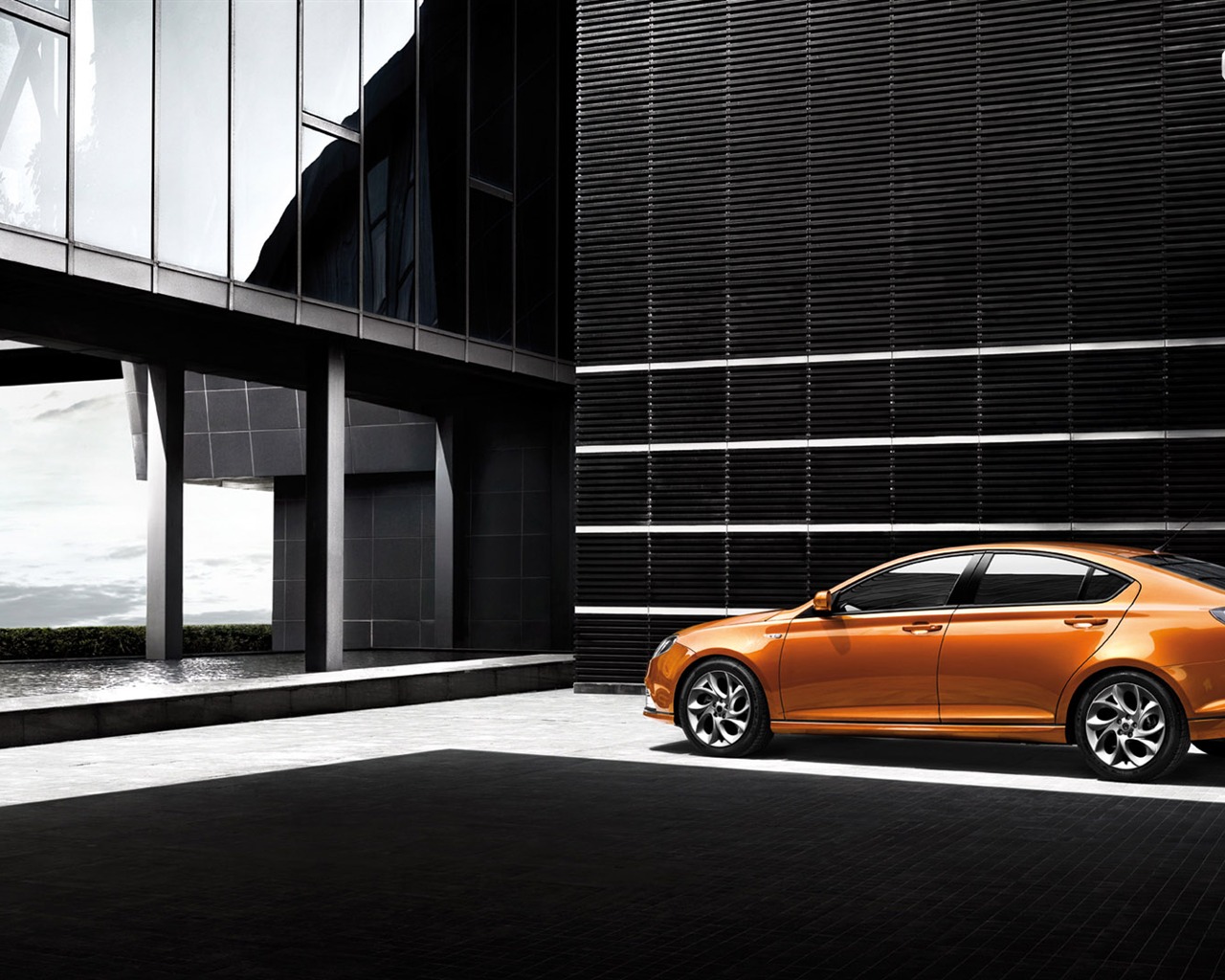 MG MG6 auto obrazovce tapeta #5 - 1280x1024