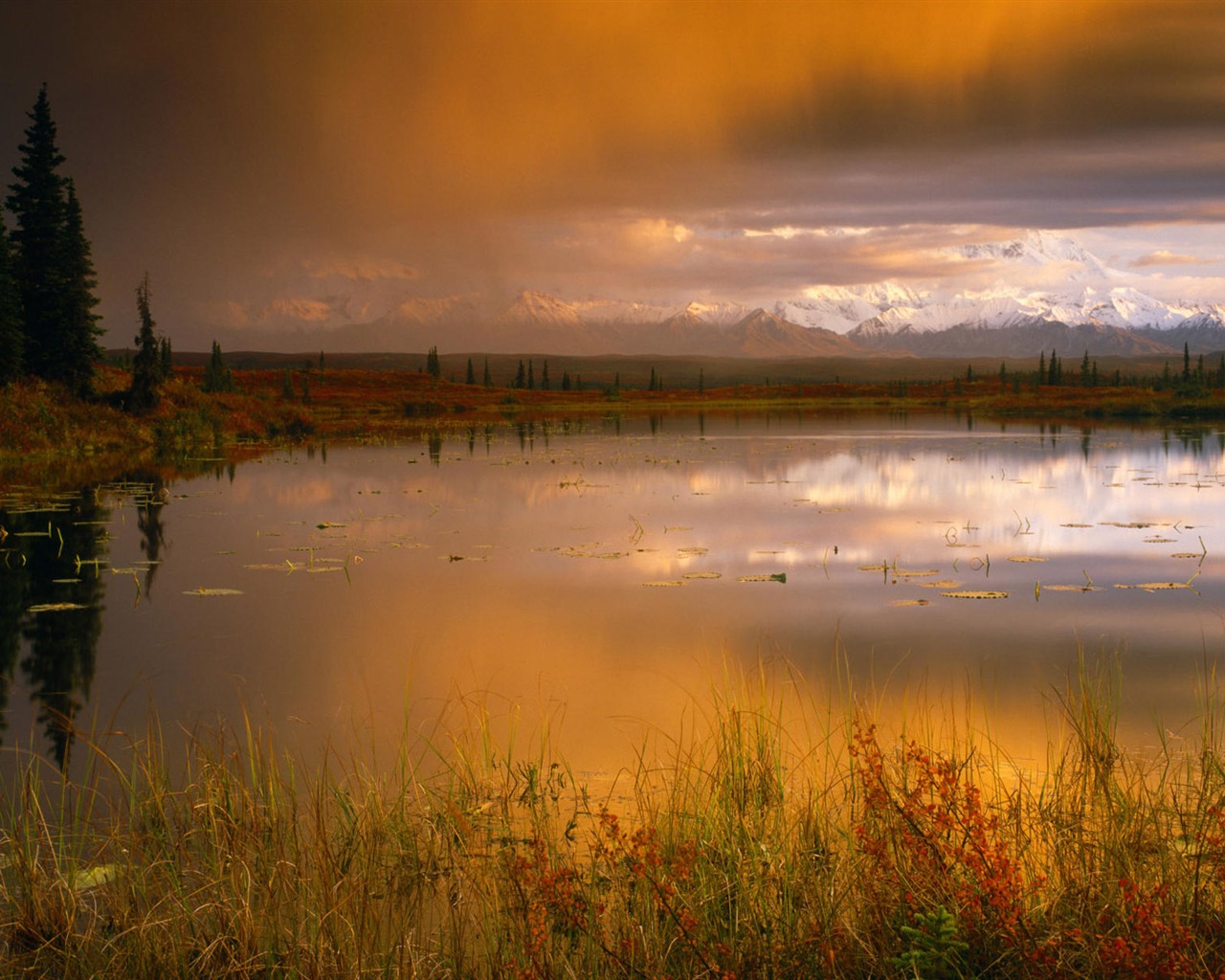 Fond d'écran paysage de l'Alaska (2) #5 - 1280x1024