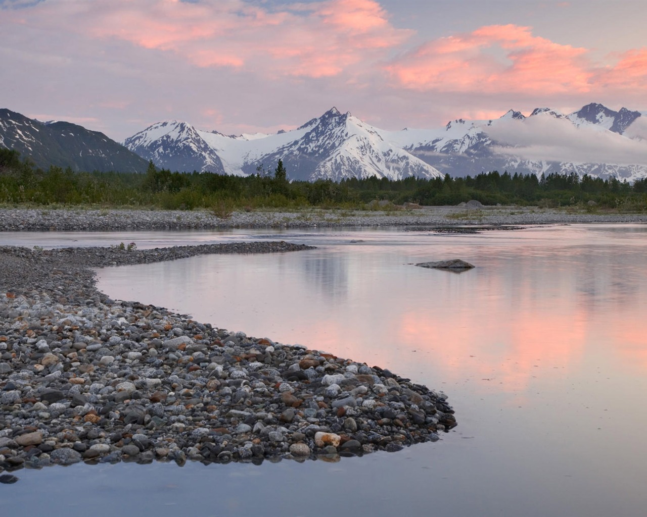 Fond d'écran paysage de l'Alaska (2) #7 - 1280x1024