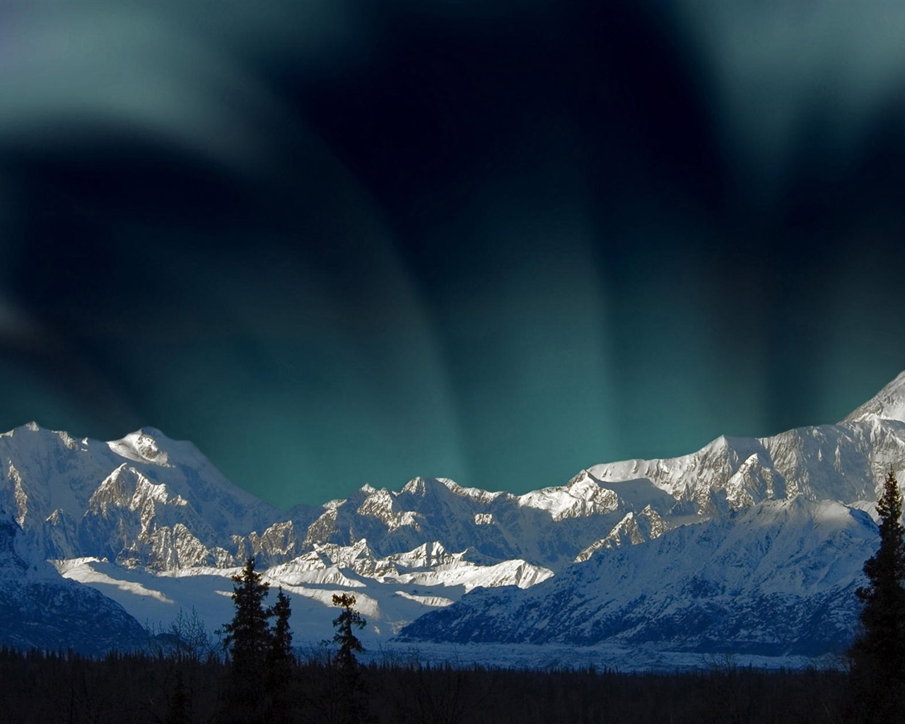 Fond d'écran paysage de l'Alaska (2) #8 - 1280x1024