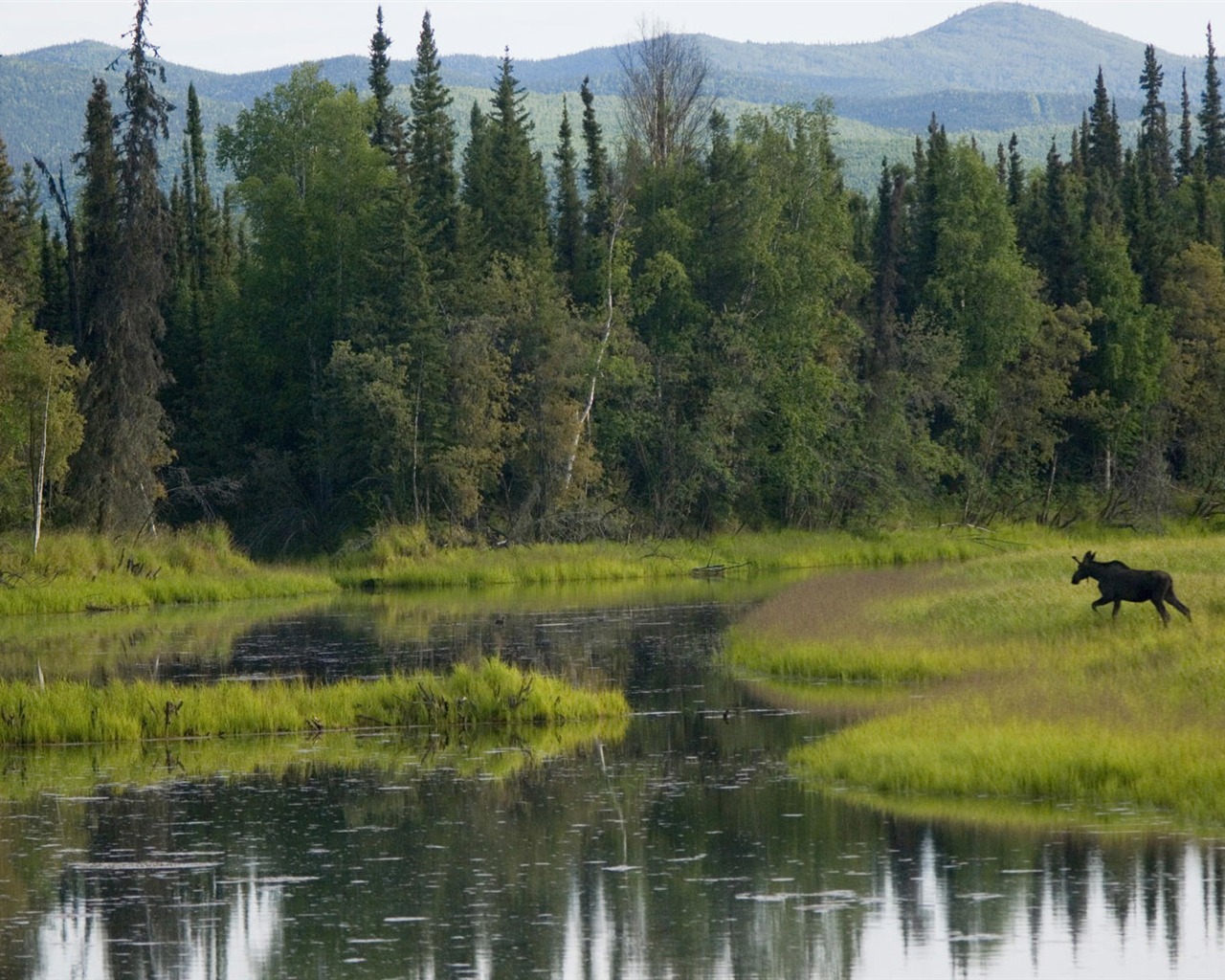 Fond d'écran paysage de l'Alaska (2) #14 - 1280x1024