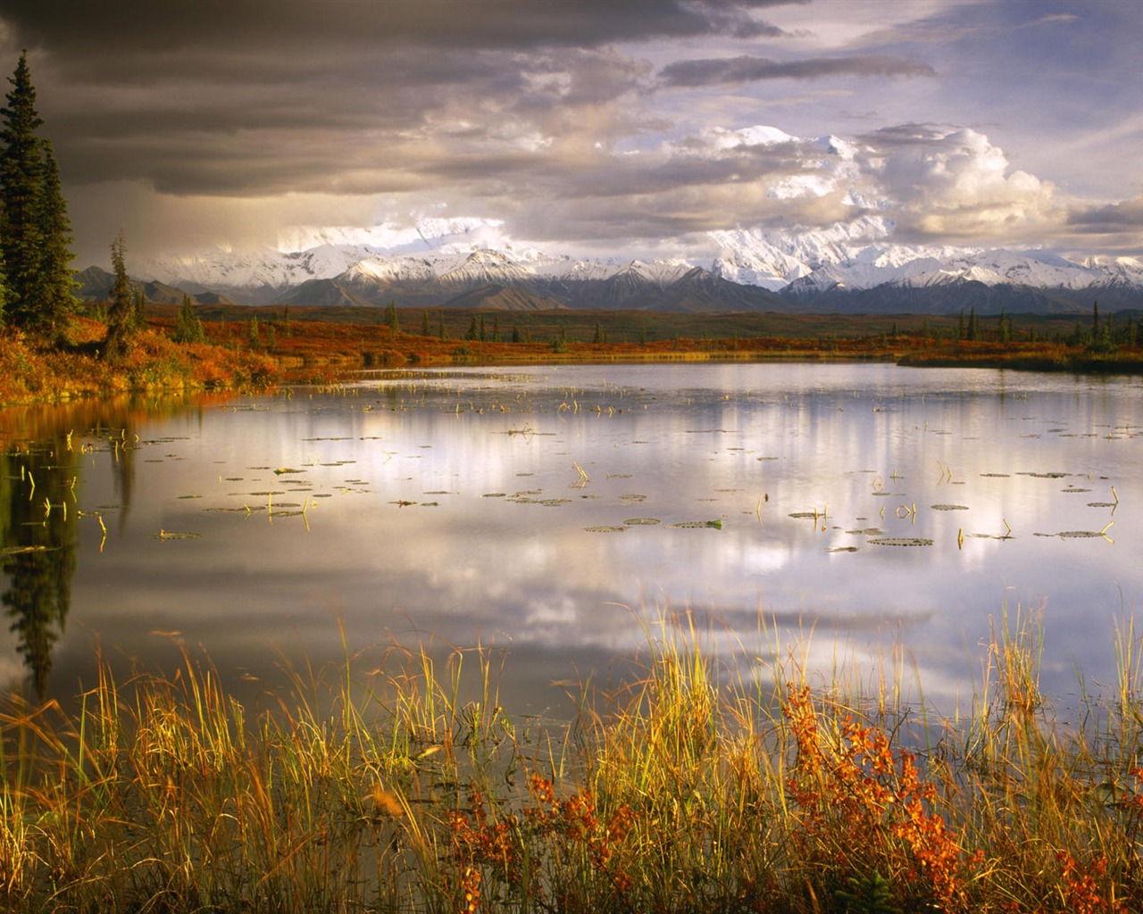 Fondos de escritorio de paisajes de Alaska (2) #20 - 1280x1024