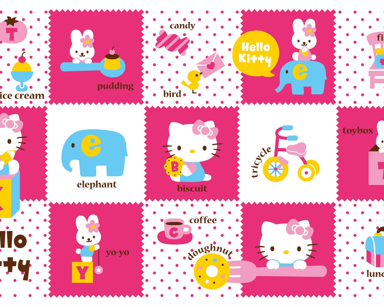 HelloKitty Wallpaper (2) #2 - 1280x1024