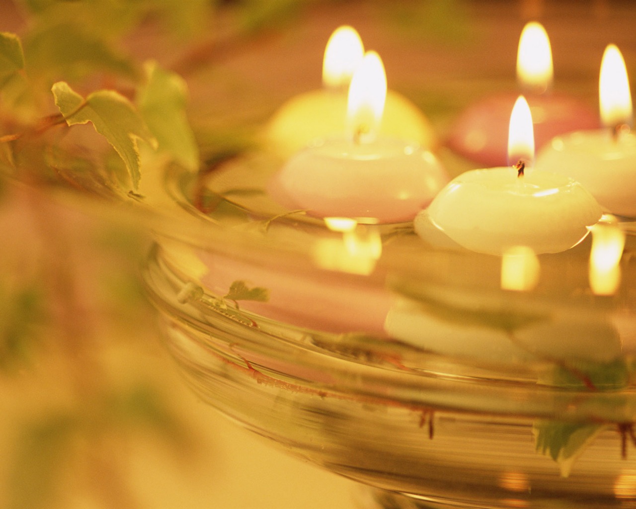 Candlelit wallpaper (5) #13 - 1280x1024