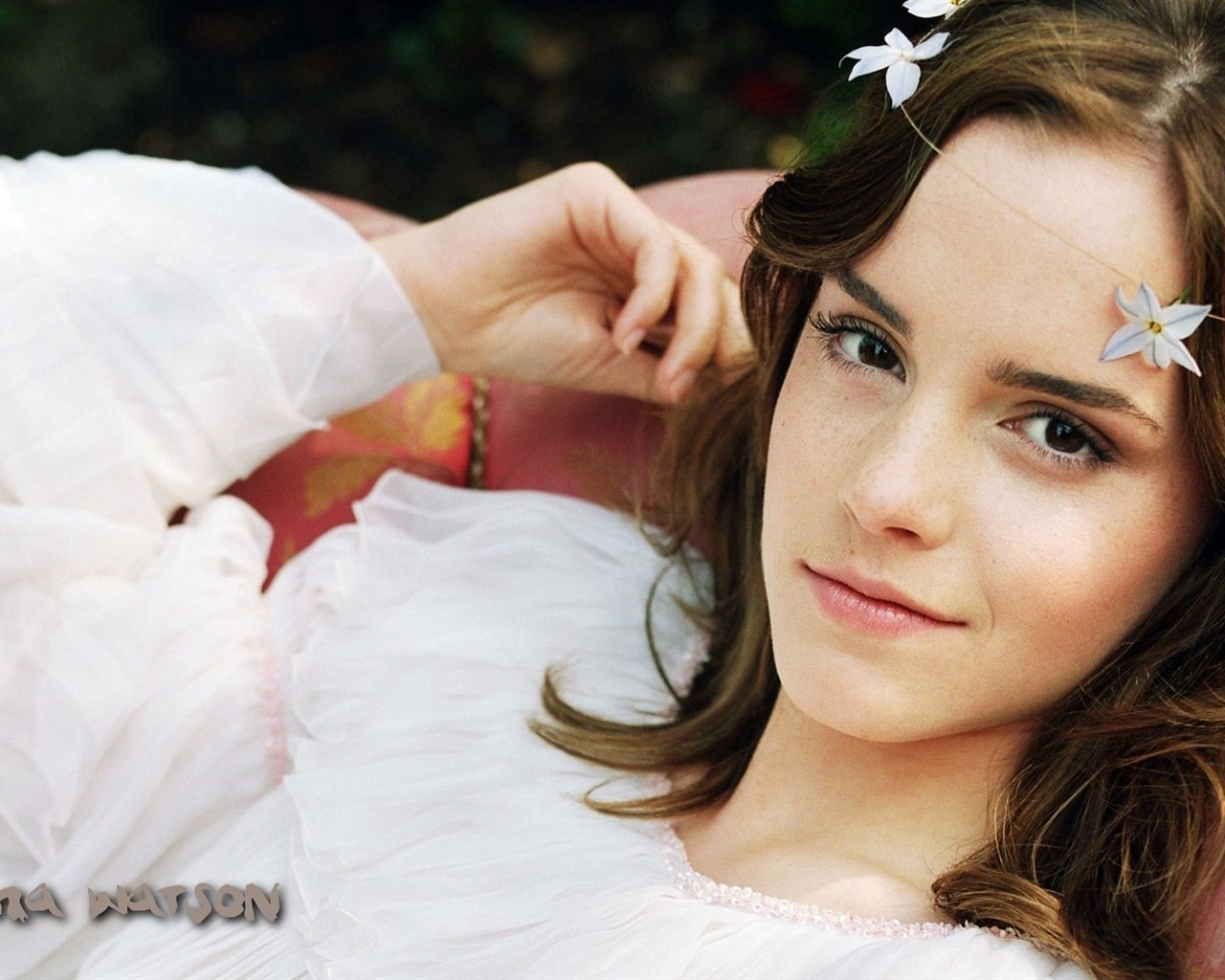 Emma Watson krásnou tapetu #24 - 1280x1024