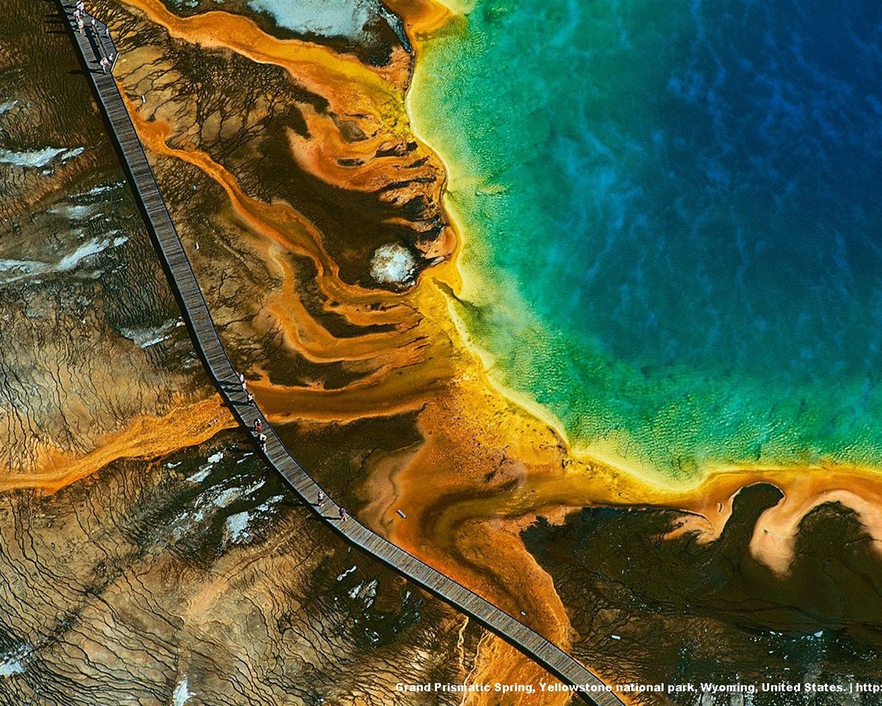 Yann Arthus-Bertrand photographie aérienne merveilles fonds d'écran #1 - 1280x1024
