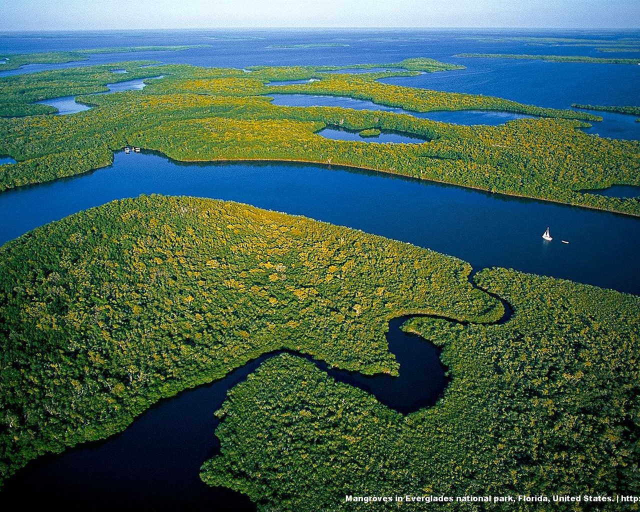 Yann Arthus-Bertrand Letecké fotografie zázraky na plochu #5 - 1280x1024