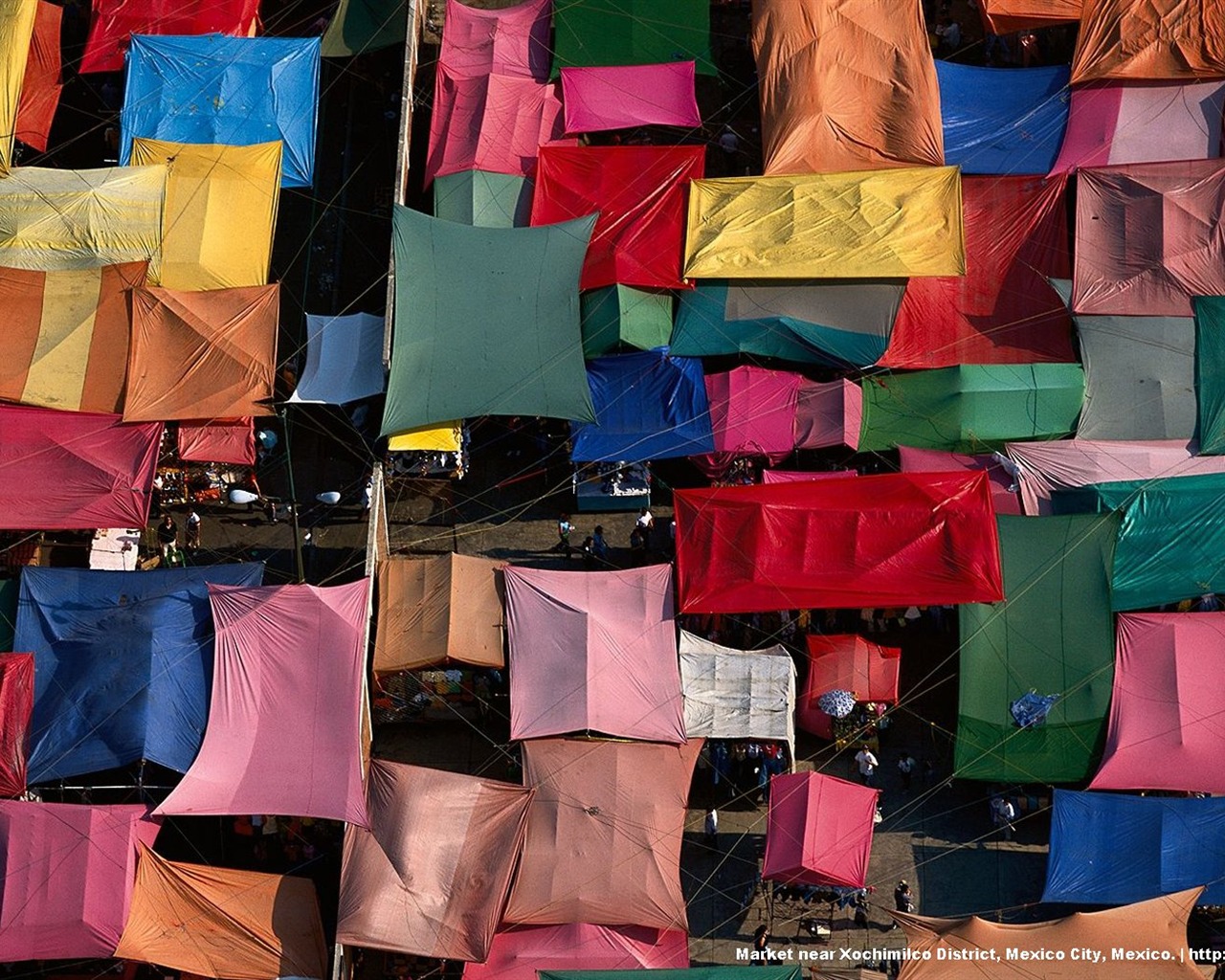 Yann Arthus-Bertrand Letecké fotografie zázraky na plochu #6 - 1280x1024