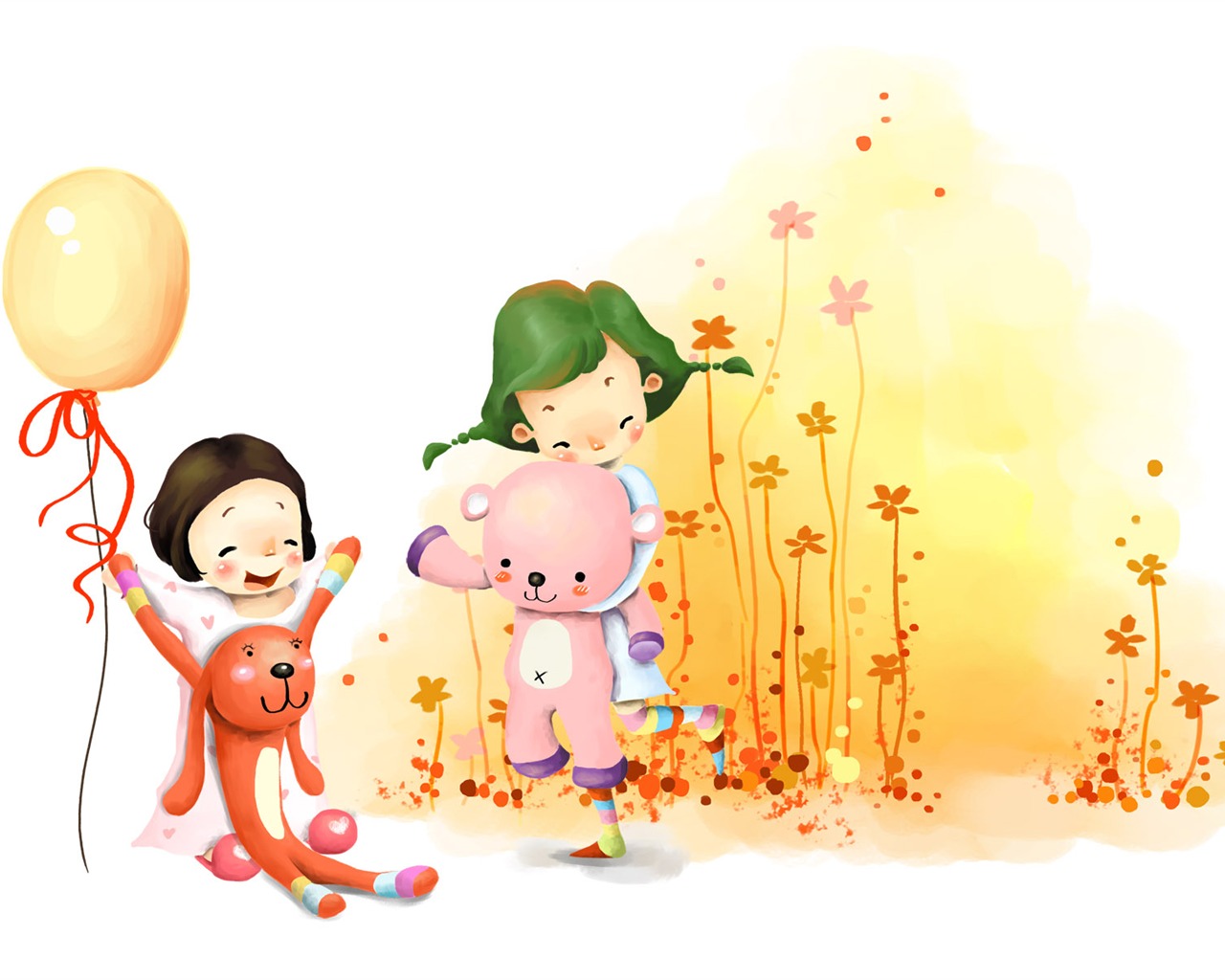 寬屏夢幻童年 壁紙(一) #4 - 1280x1024