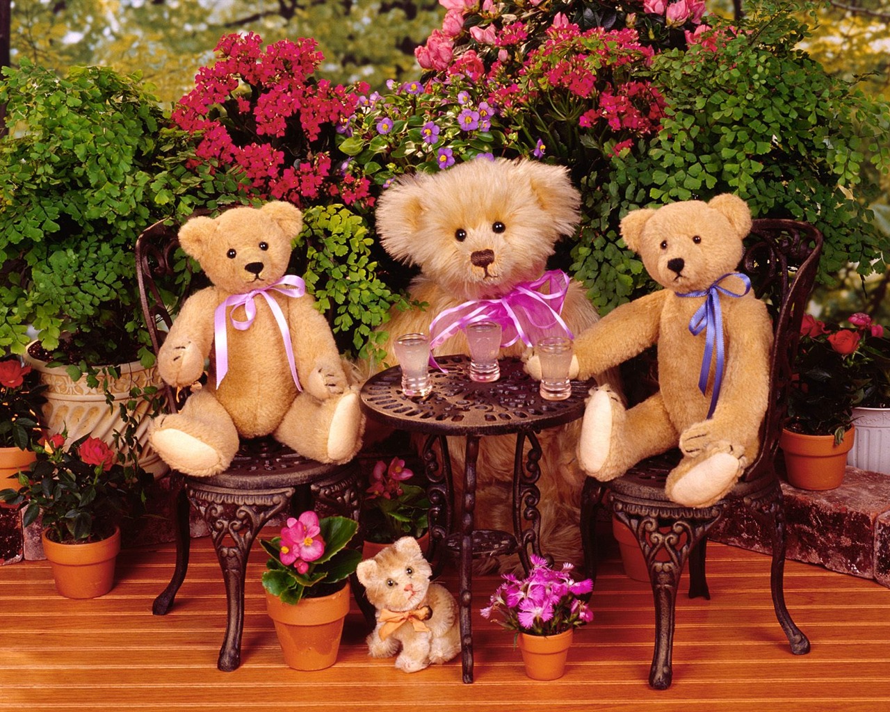 Gift Bear wallpaper #3 - 1280x1024