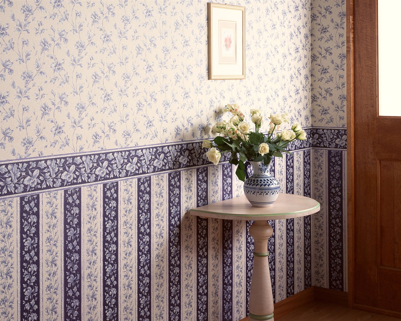 Indoor floral wallpaper (3) #16 - 1280x1024