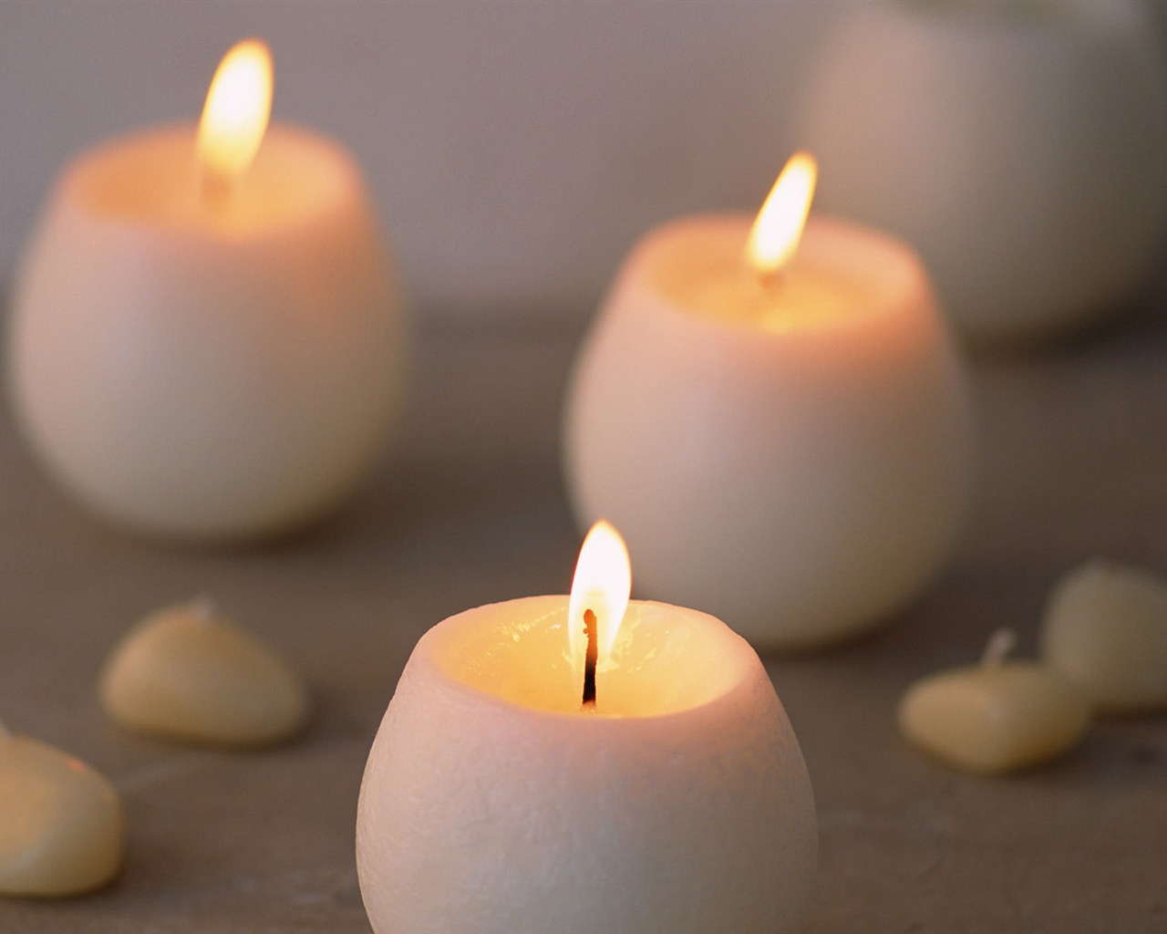 Fondos de escritorio de luz de las velas (6) #15 - 1280x1024
