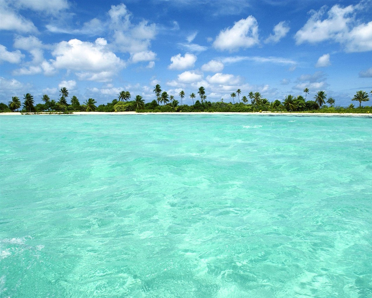 Beach ostrov tapety (2) #4 - 1280x1024