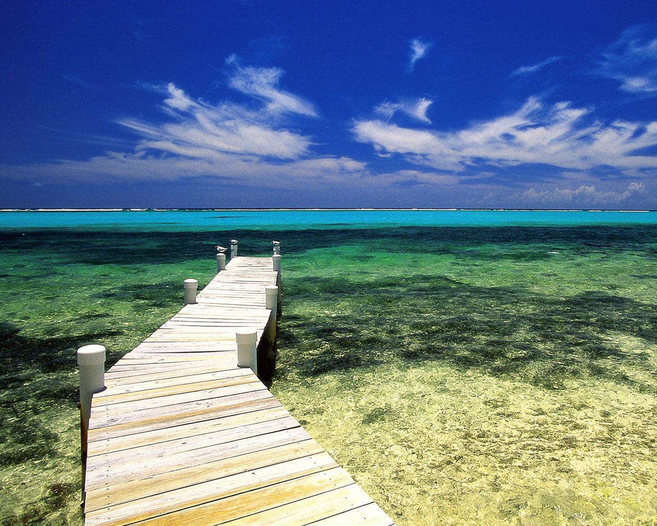 Beach ostrov tapety (2) #7 - 1280x1024