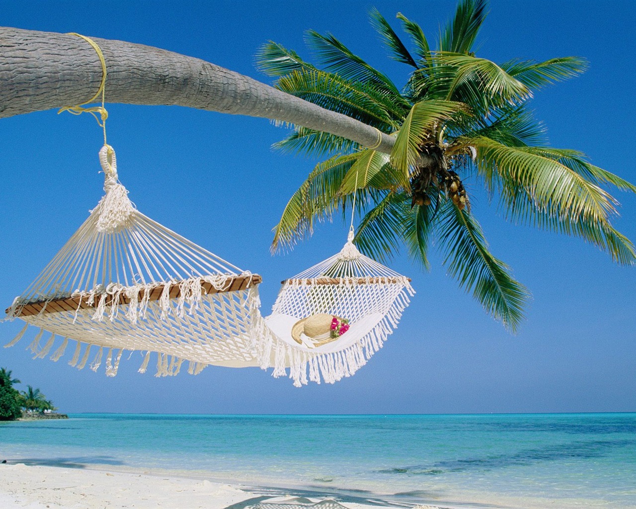 Beach ostrov tapety (2) #14 - 1280x1024