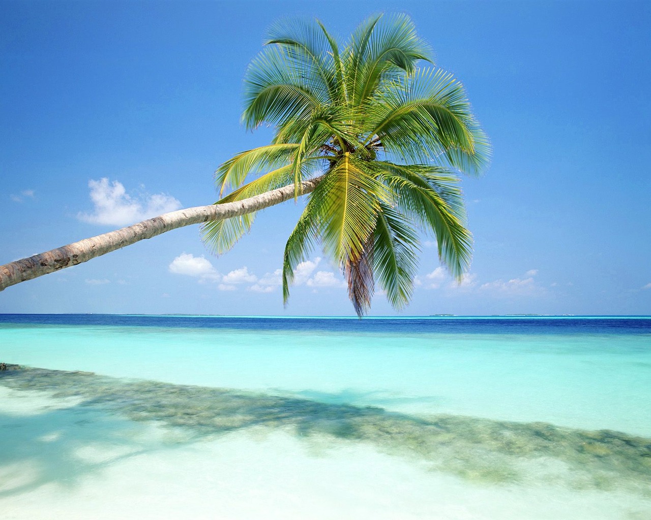 Beach ostrov tapety (2) #27 - 1280x1024