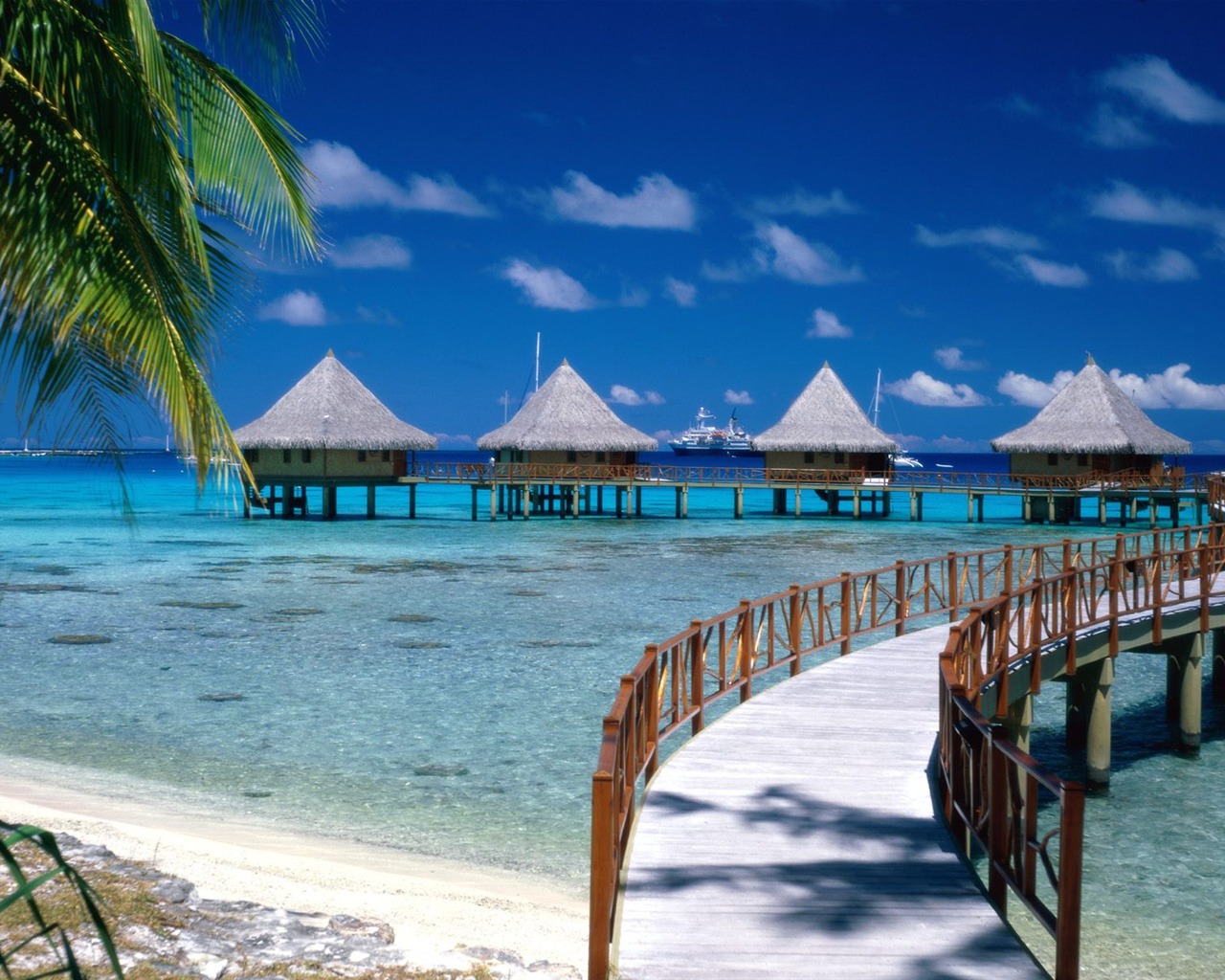 Beach ostrov tapety (2) #30 - 1280x1024
