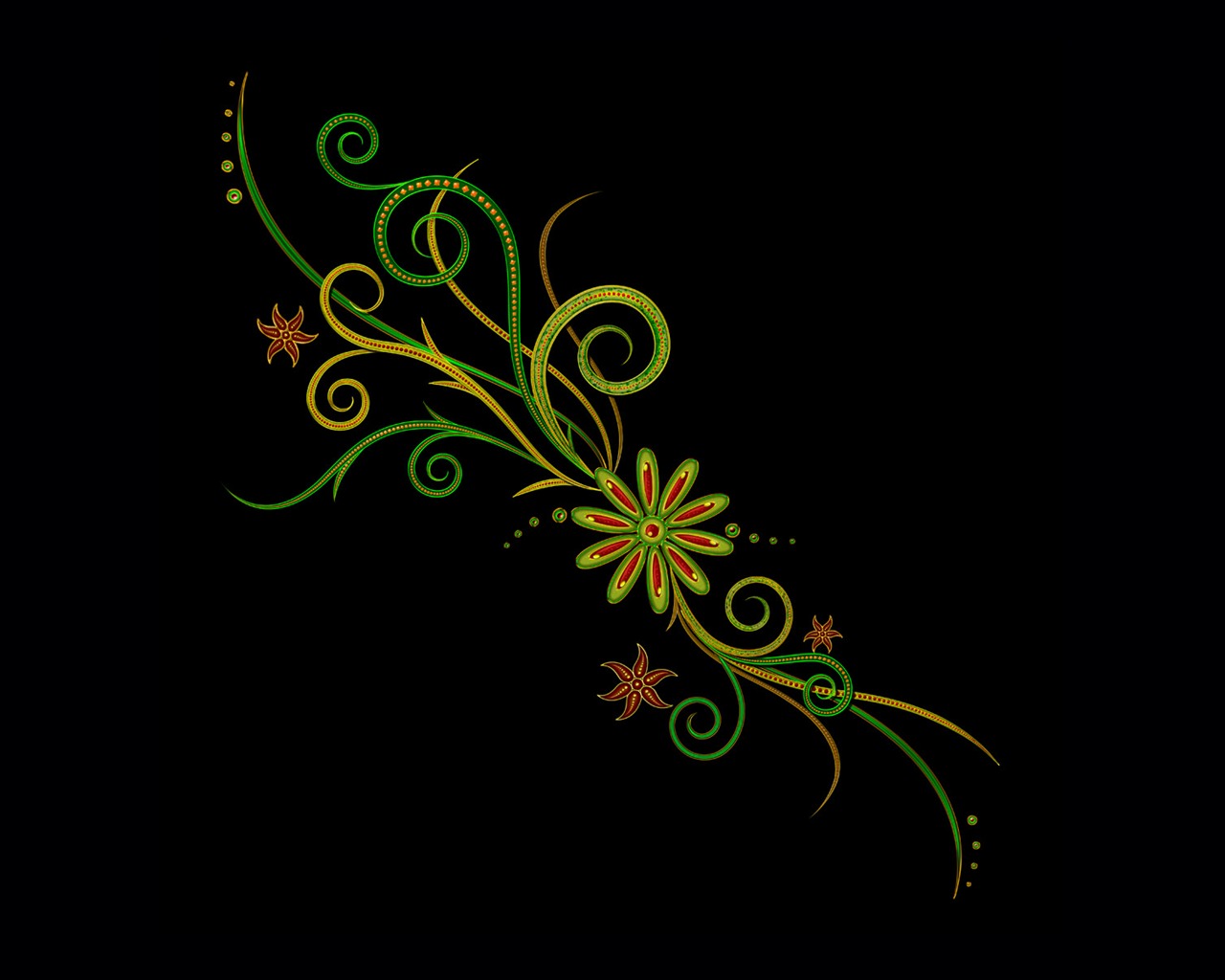 Colorful pattern wallpaper (1) #4 - 1280x1024