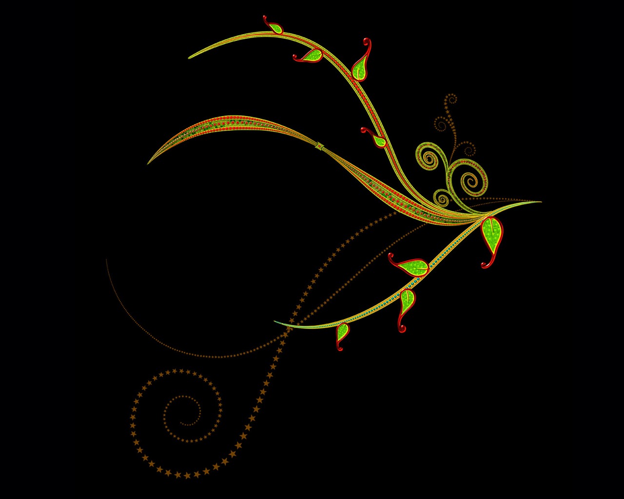 Barevný vzor tapety (1) #11 - 1280x1024