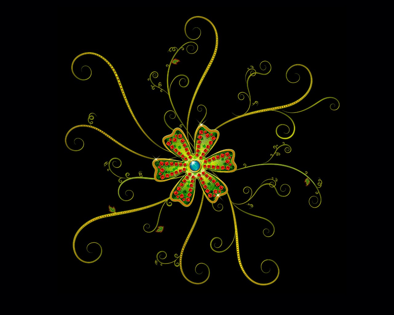 Barevný vzor tapety (1) #15 - 1280x1024