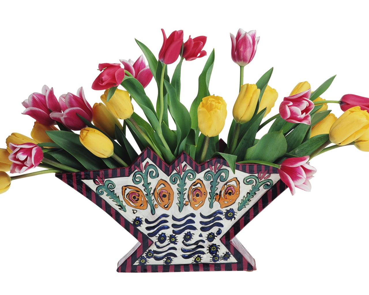 Velký tulipán tapetu (3) #15 - 1280x1024