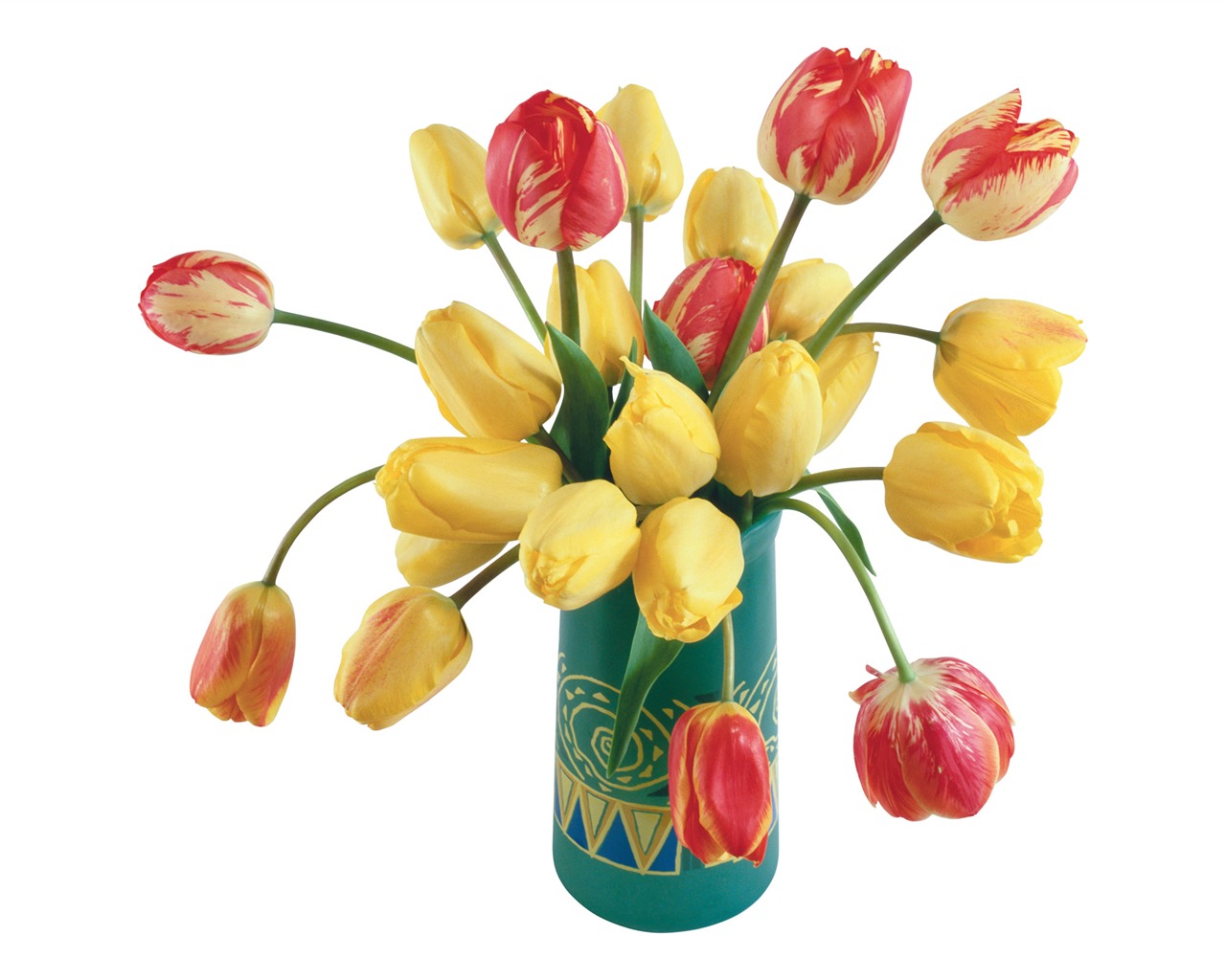 Velký tulipán tapetu (3) #16 - 1280x1024