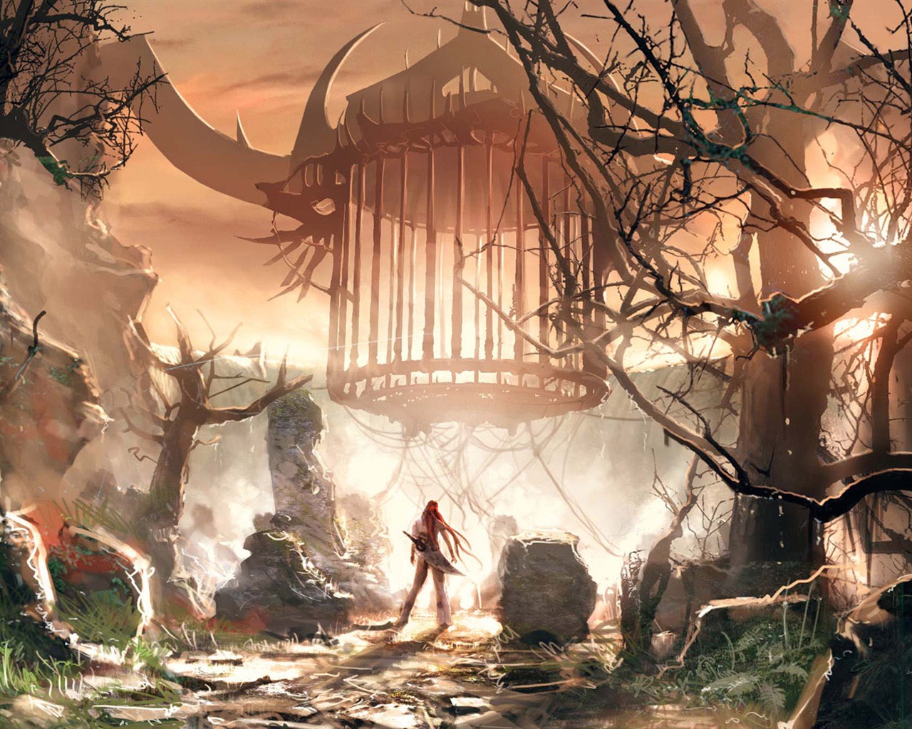Game Scene wallpaper (2) #3 - 1280x1024