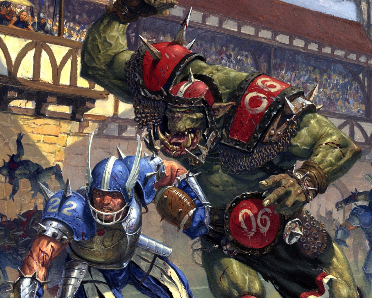 1080 fighting game wallpaper (2) #7 - 1280x1024