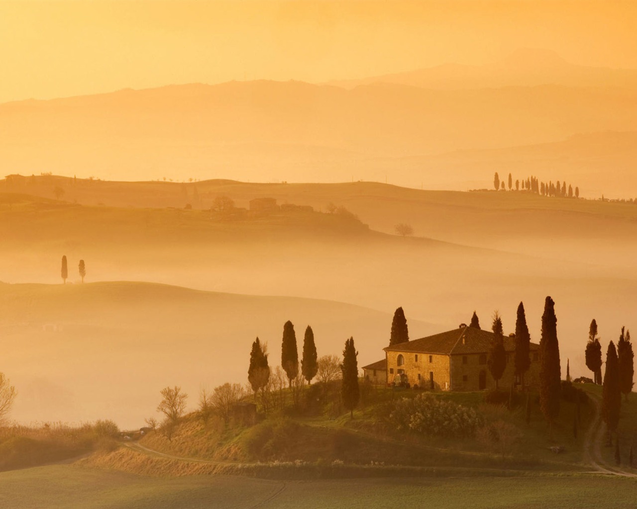 Fond d'écran paysage italien (2) #8 - 1280x1024