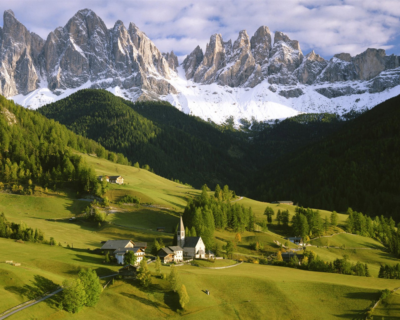 Italienische Landschaft Wallpaper (2) #20 - 1280x1024