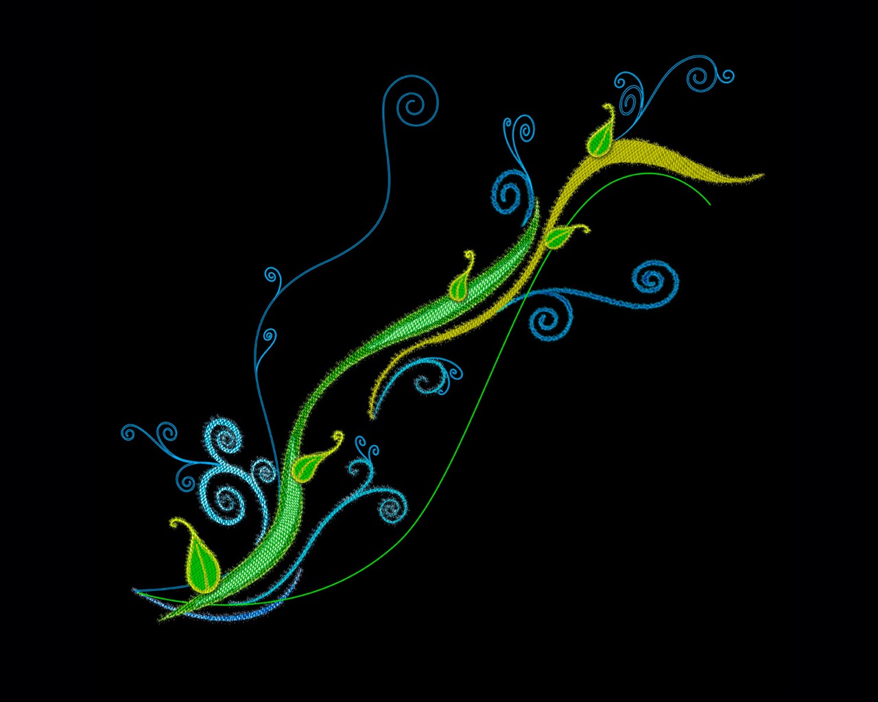 Colorful pattern wallpaper (2) #11 - 1280x1024