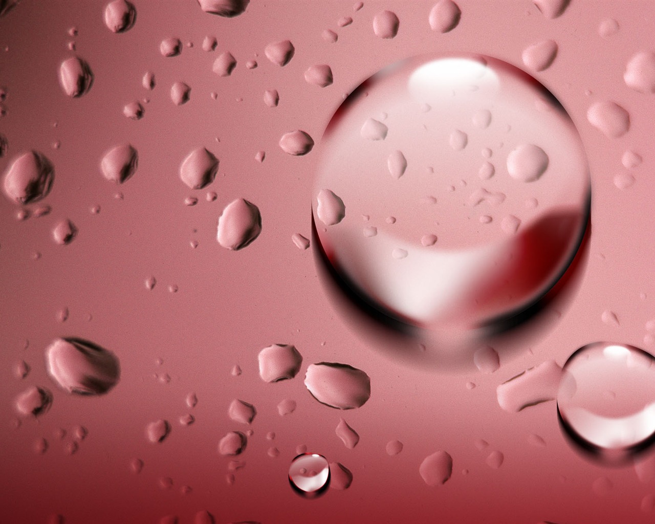 Colorful Water drops HD wallpaper #8 - 1280x1024