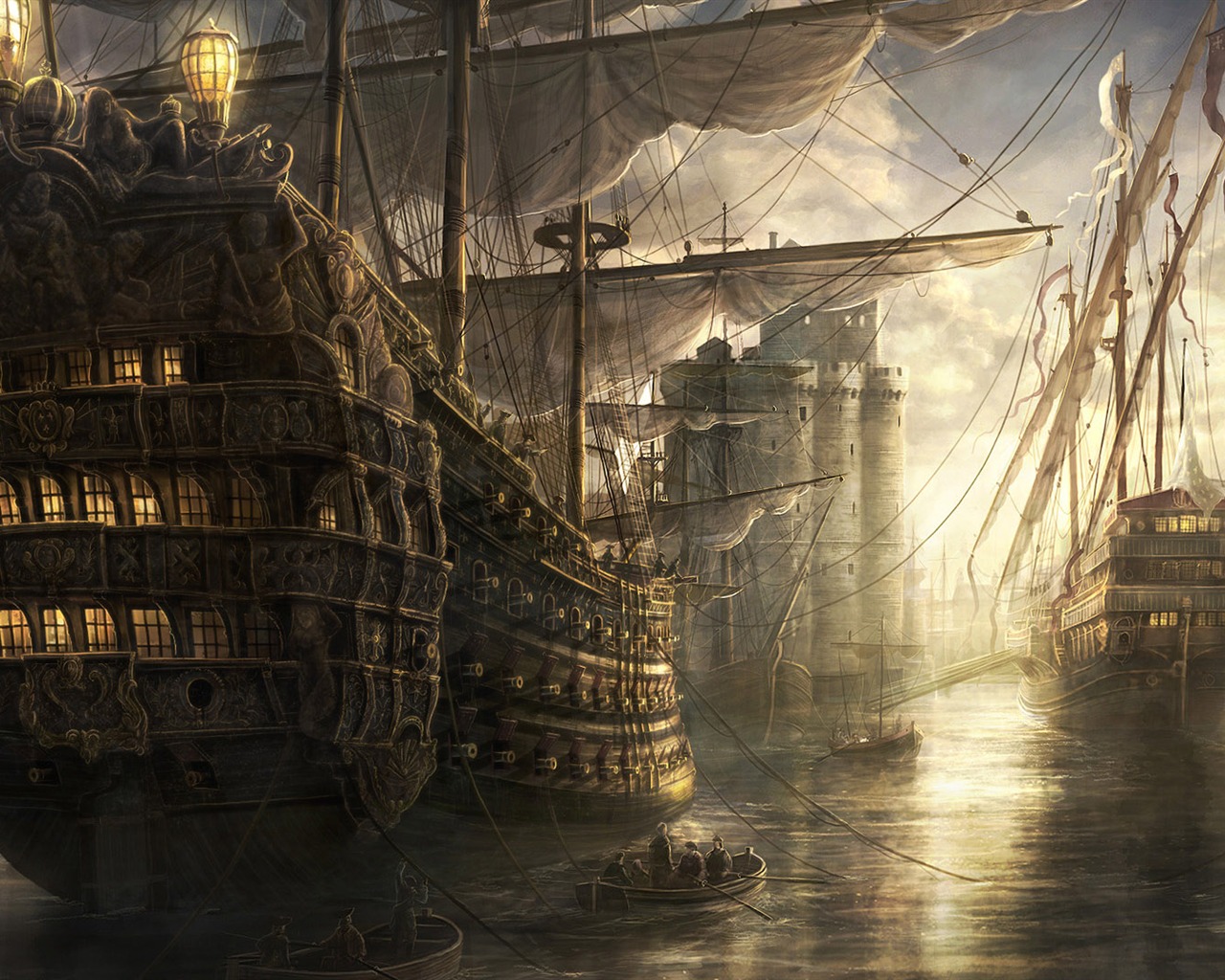 Herní scéna tapety (3) #4 - 1280x1024