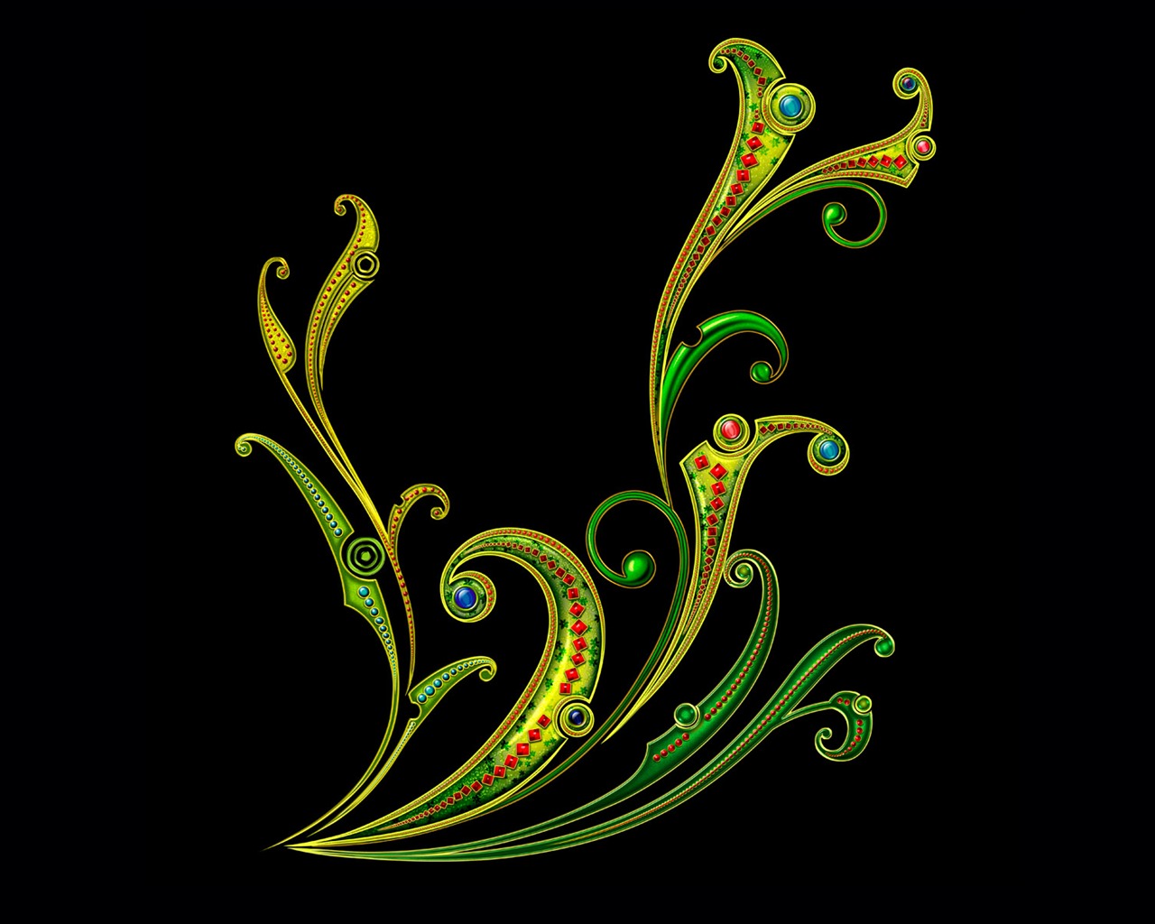 Barevný vzor tapety (3) #20 - 1280x1024