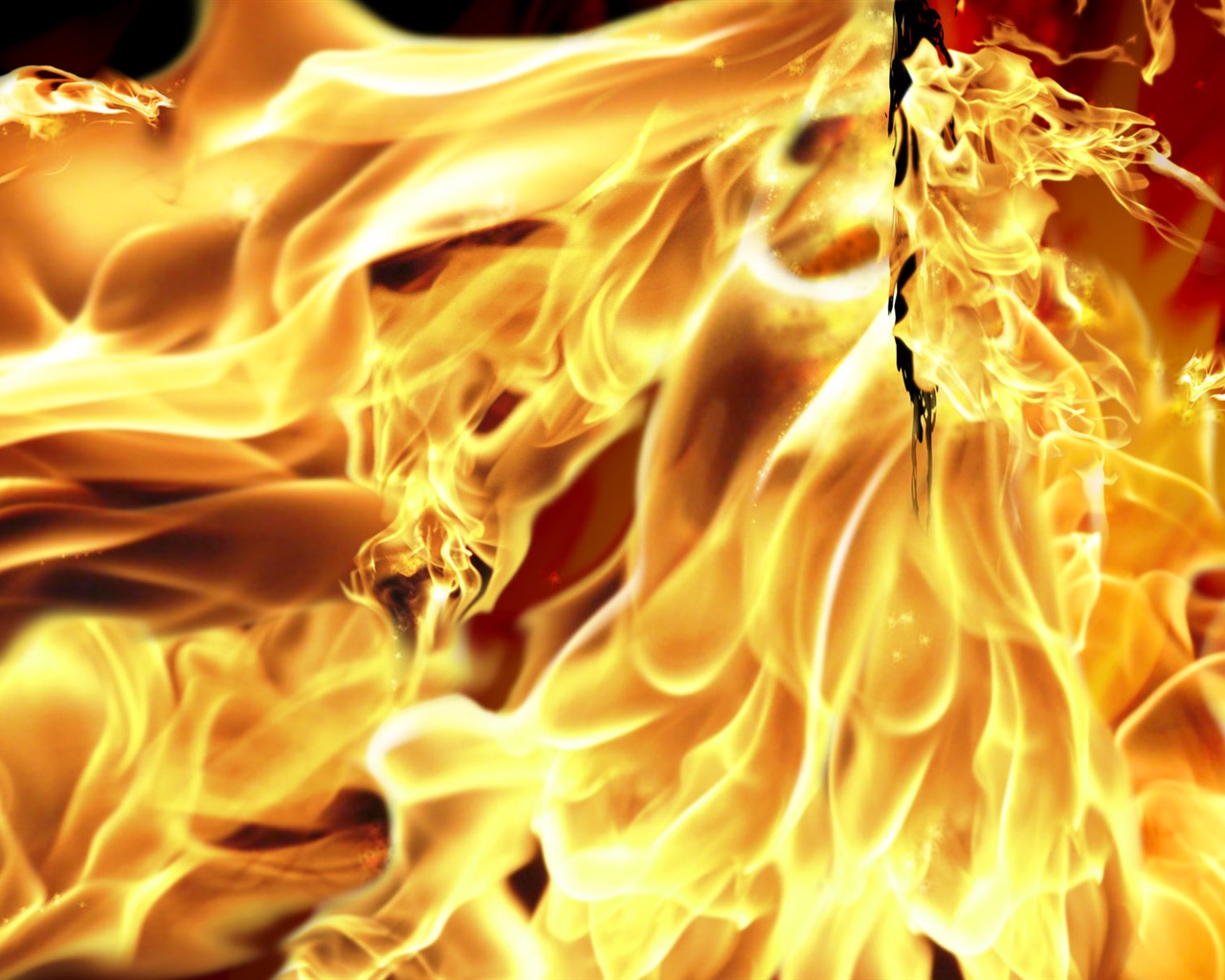 Flame Feature HD Wallpaper #2 - 1280x1024