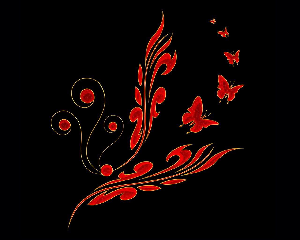 Barevný vzor tapety (4) #11 - 1280x1024