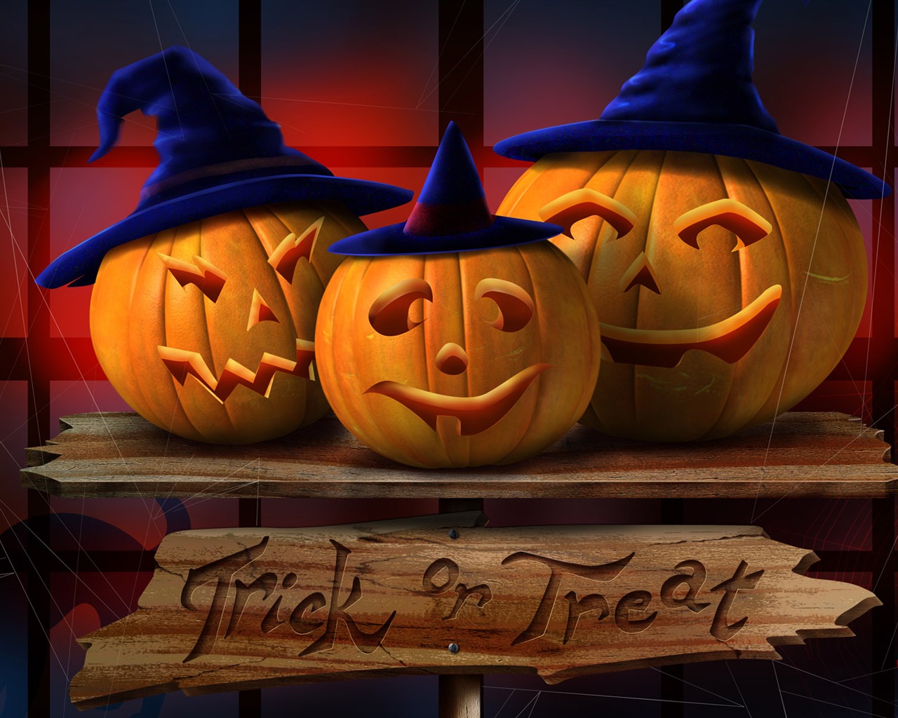 Fonds d'écran thème de l'Halloween (3) #5 - 1280x1024