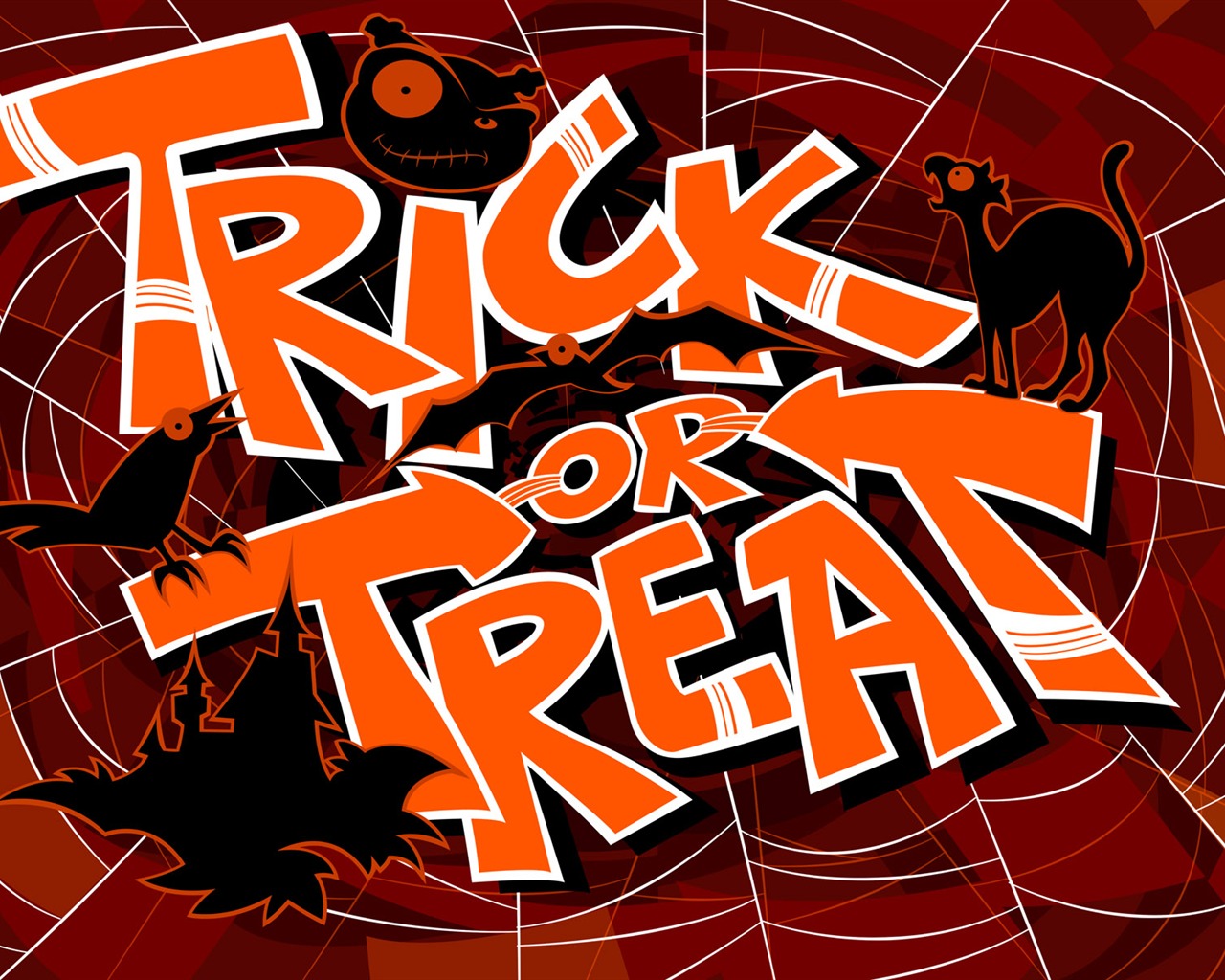 Halloween Téma Tapety na plochu (3) #7 - 1280x1024