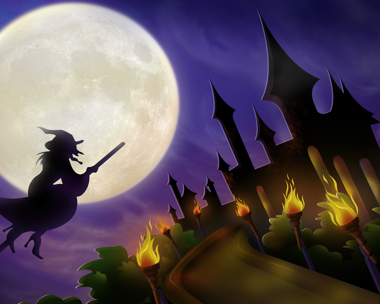 Halloween Téma Tapety na plochu (3) #19 - 1280x1024
