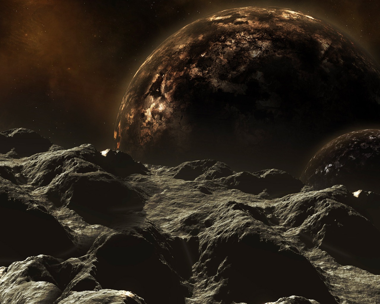 寬屏星空地球 壁紙(一) #6 - 1280x1024