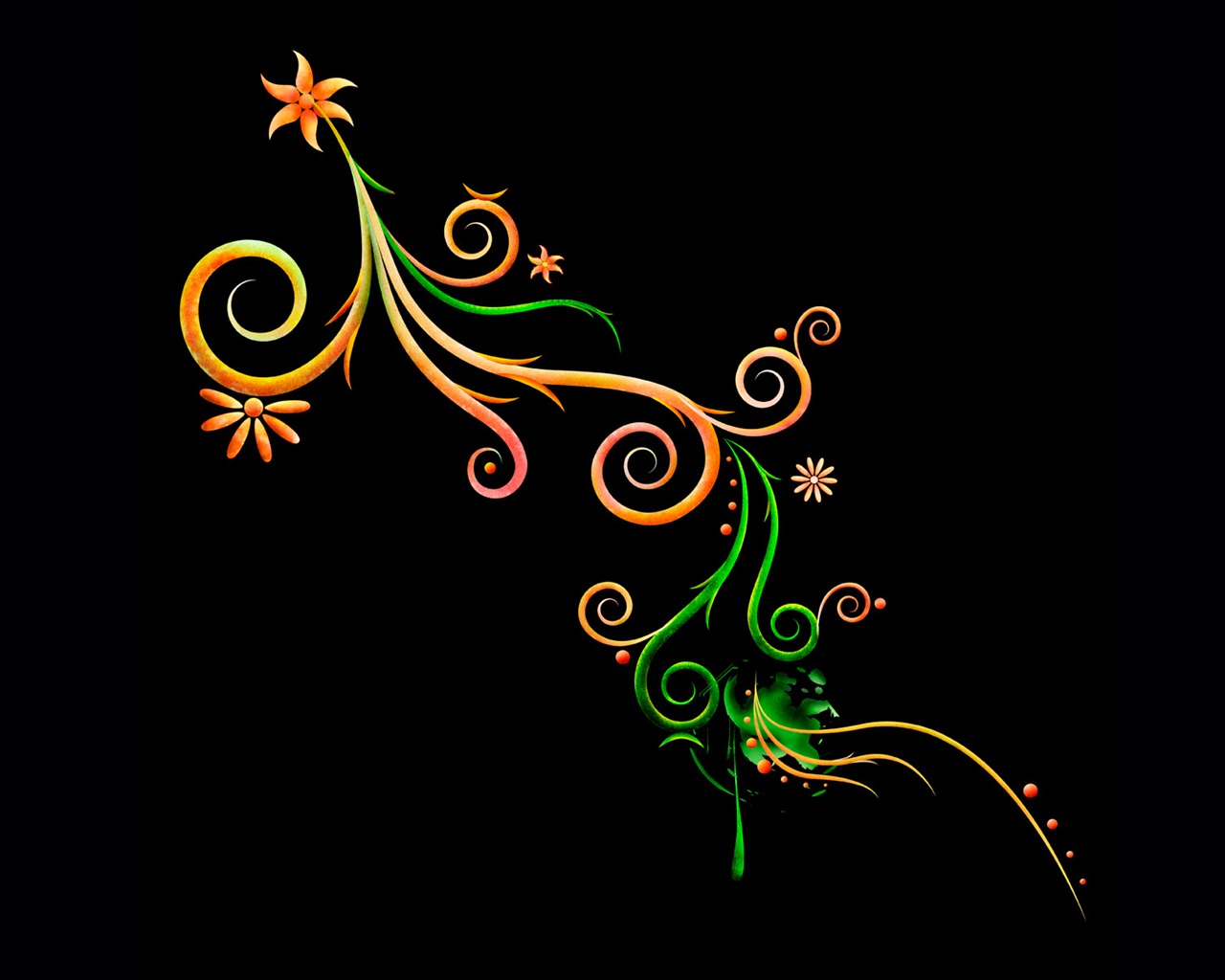 Barevný vzor tapety (5) #19 - 1280x1024
