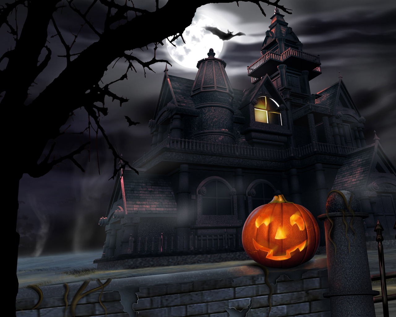 Halloween Theme Wallpapers (4) #3 - 1280x1024
