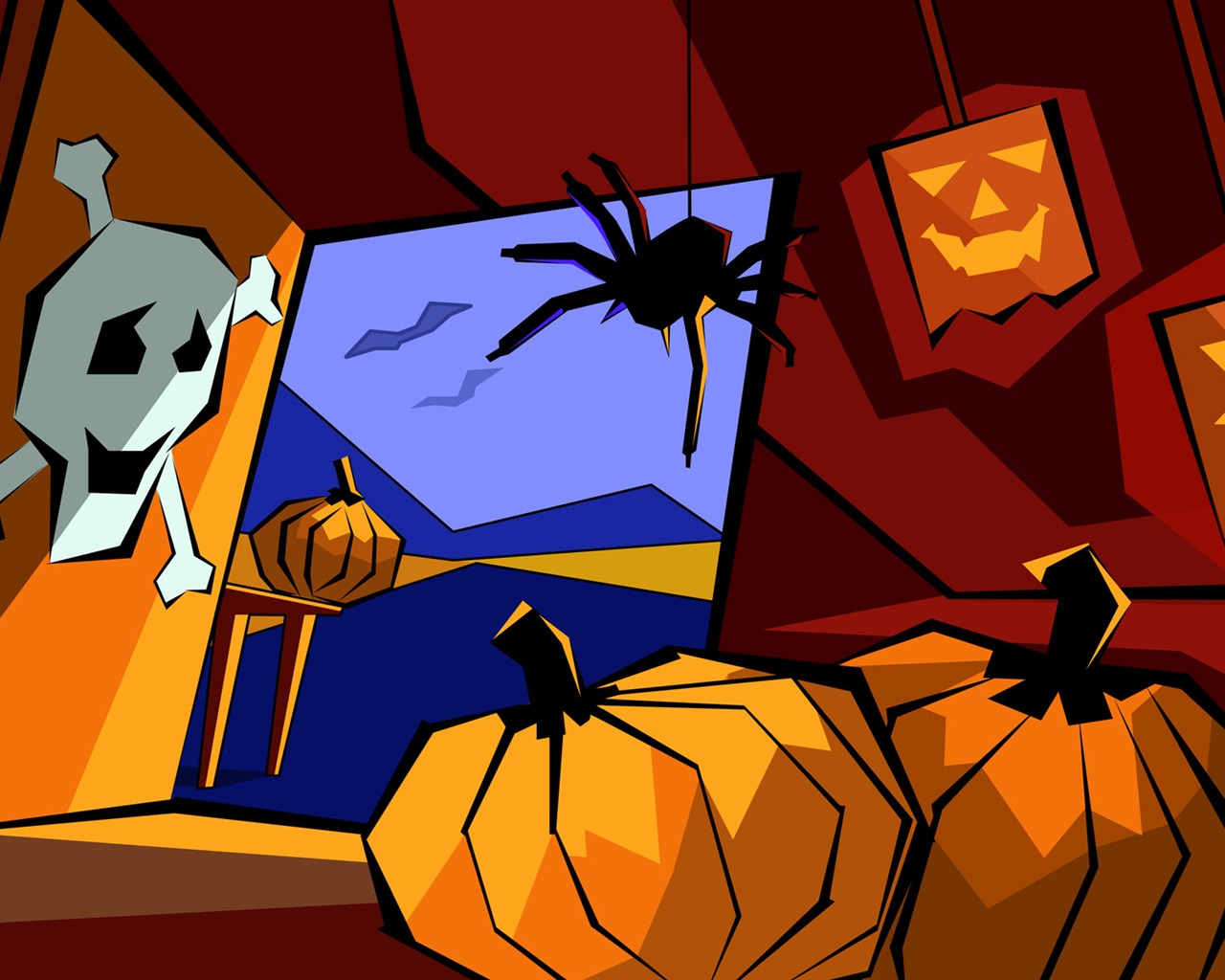 Fondos de Halloween temáticos (5) #15 - 1280x1024
